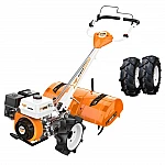 Motosapa RURIS 5900 R + roti cauciuc 5.00-6, freza tractata, 7 CP