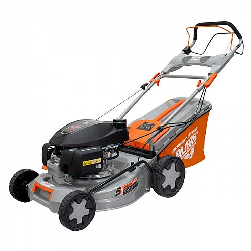 Masina de tuns iarba Ruris RX404, pe benzina, Motor Honda, 4 CP, 2.94 kW, 65 L, latime 46 cm, autopropulsata, mulching