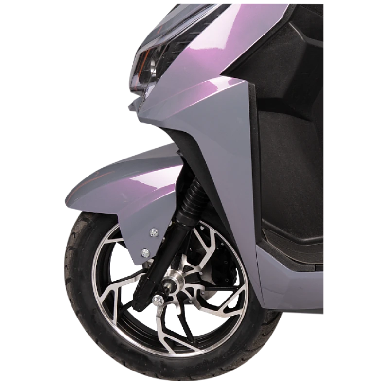 Scuter electric Evotools SC1500SK/C, Autonomie 65 km, Afisaj Digital, Frâne Discuri + Tambur, viteza maxima de 25 km/h, conform reglementarilor UE, fara permis, rosu