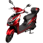 Scuter electric Evotools SC1500SK/C, Autonomie 65 km, Afisaj Digital, Frâne Discuri + Tambur, viteza maxima de 25 km/h, conform reglementarilor UE, fara permis, rosu