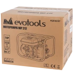 Motopompa EvoTools WP212, 7 CP, 2 inch, debit 30 m3/h