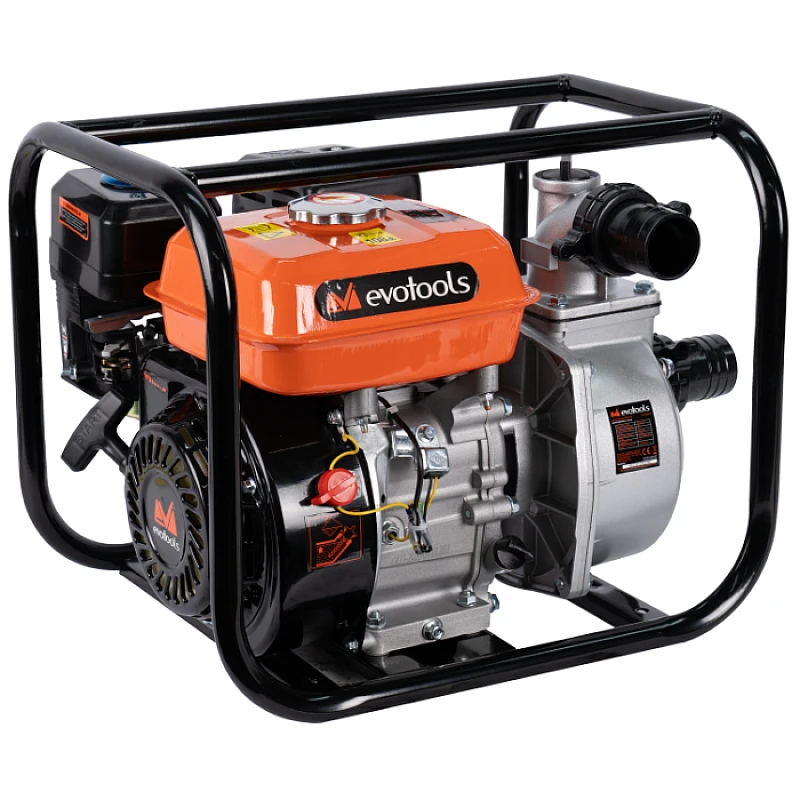 Motopompa EvoTools WP212, 7 CP, 2 inch, debit 30 m3/h