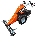 Motocultivator RURIS 977 CPS 16 CP, Benzina, Diferential, Pornire automata la cheie, Lama de cosit C 977, Freza de sapat S 977, Plug P 977