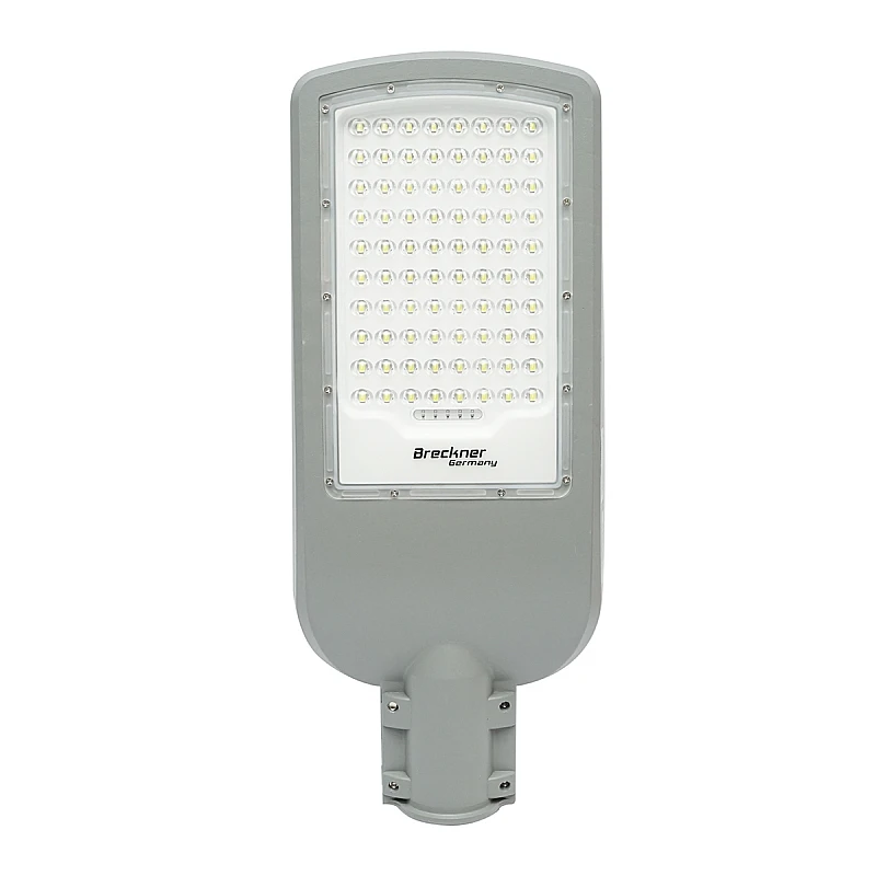 Lampa LED iluminat stradal 40W, 1800LM, IP65, 6500K cu panou solar si baterie 36Ah cu prindere stalp Breckner Germany