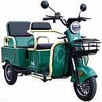 Triciclu electric Evotools TRCC1200, 1200W, baterie 60V20Ah, autonomie 52 KM, viteza maxima de 25 km/h, conform reglementarilor UE, fara permis