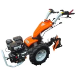 Motocultivator RURIS 977 CPS 16 CP, Benzina, Diferential, Pornire automata la cheie, Lama de cosit C 977, Freza de sapat S 977, Plug P 977