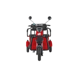 Triciclu electric Blade TRIP X2 2000 W, autonomie pana la 70 km, baterie plumb- acid 72 V 20 Ah, viteza maxima de 25 km/h, conform reglementarilor UE, fara permis, Rosu-Negru