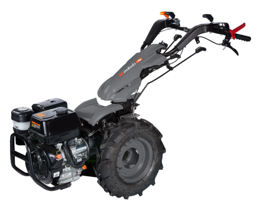 EVOTOOLS Motocultivator Evotools PLUS MT370A, motor benzina Loncin, 4 timpi, 420 CC, 15 CP, 11.1 kW, 5 trepte viteza, pornire la cheie, diferential blocabil
