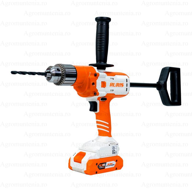 Agro Muntenia Masina de gaurit multifunctionala pe acumulator RURIS RMX1390, 20V, 130 Nm, 2 viteze, 0-1200 rpm, mandrina 3-16 mm, fara acumulator/incarcator