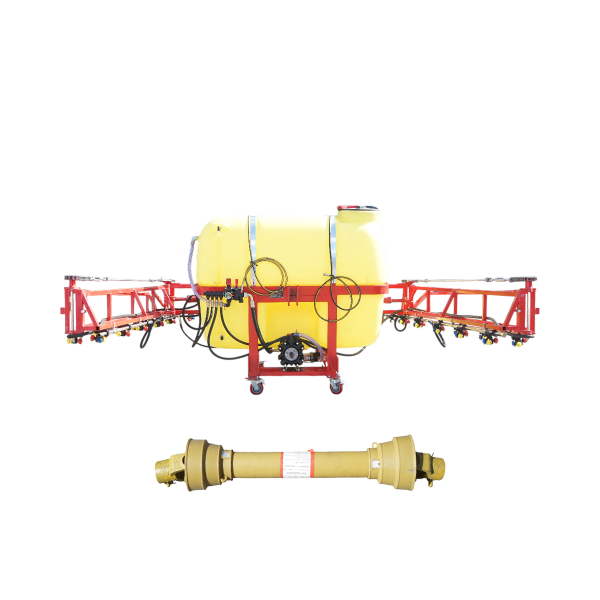 Agro Muntenia Erbicidator cu bazin 1000L, latime de lucru 14m, 30 stropitoare triple, cardan inclus THOR