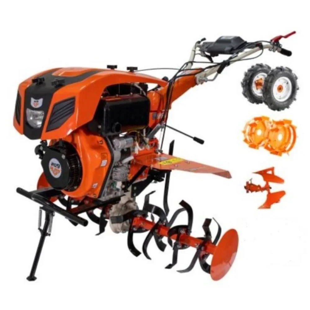 Agro Muntenia Motosapa Diesel Ruris 209, 11 CP, 8.2 kW, 3 viteze + accesorii